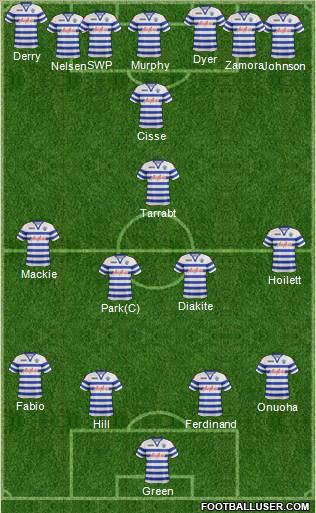 Queens Park Rangers Formation 2012