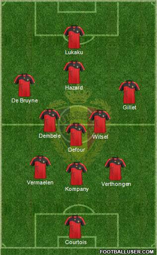 Belgium Formation 2012