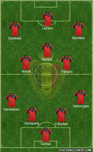 Belgium Formation 2012