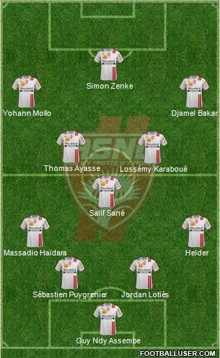 A.S. Nancy Lorraine Formation 2012