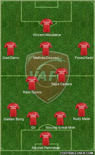 Valenciennes Football Club Formation 2012