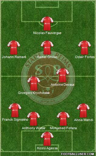 Stade de Reims Formation 2012