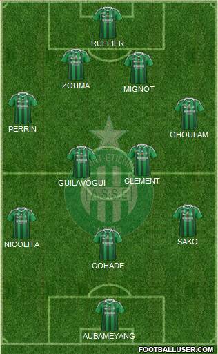 A.S. Saint-Etienne Formation 2012