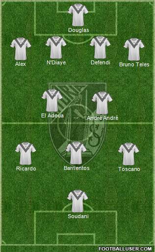 Vitória Sport Club Formation 2012