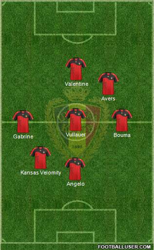 Belgium Formation 2012