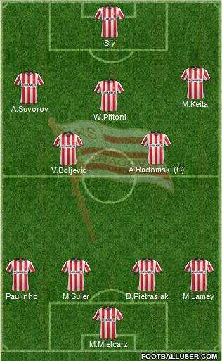 Cracovia Krakow Formation 2012