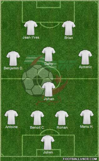 Algeria Formation 2012