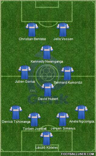 K Racing Club Genk Formation 2012