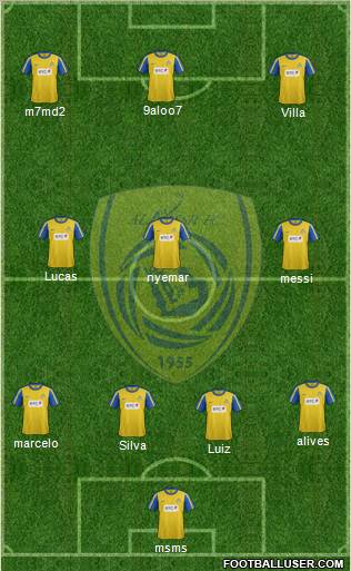 Al-Nassr (KSA) Formation 2012