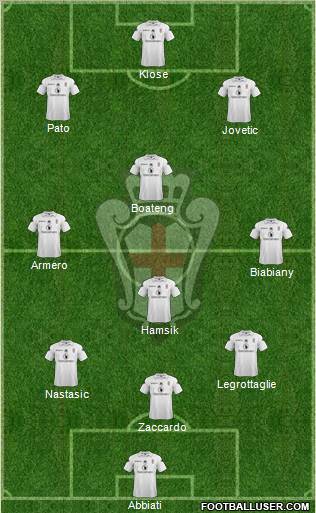 Pro Vercelli Formation 2012