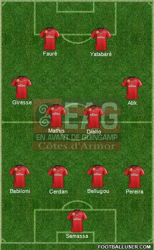 En Avant de Guingamp Formation 2012