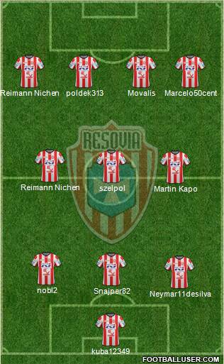 Resovia Rzeszow Formation 2012