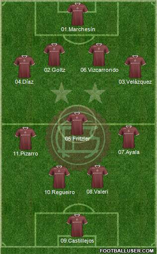 Lanús Formation 2012