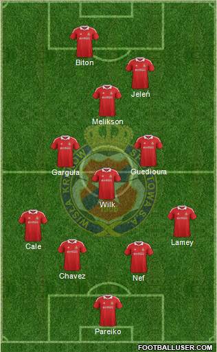 Wisla Krakow Formation 2012