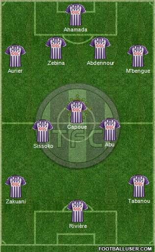 Toulouse Football Club Formation 2012