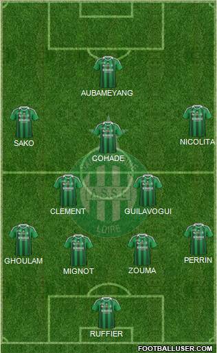 A.S. Saint-Etienne Formation 2012