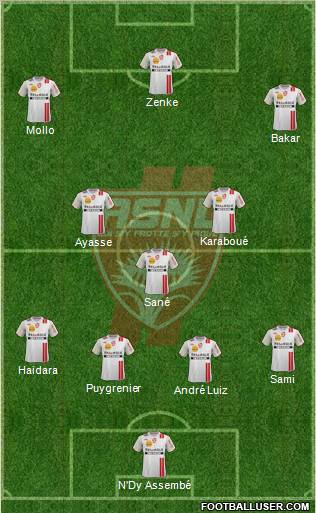 A.S. Nancy Lorraine Formation 2012