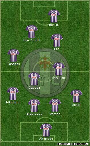 Toulouse Football Club Formation 2012