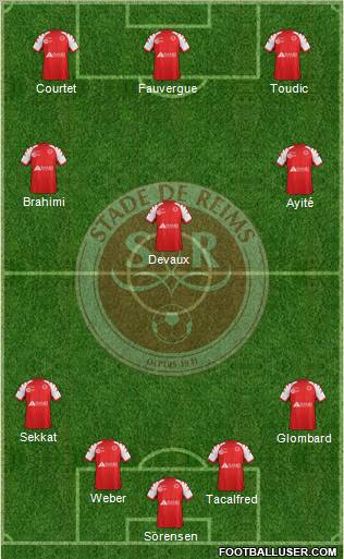 Stade de Reims Formation 2012