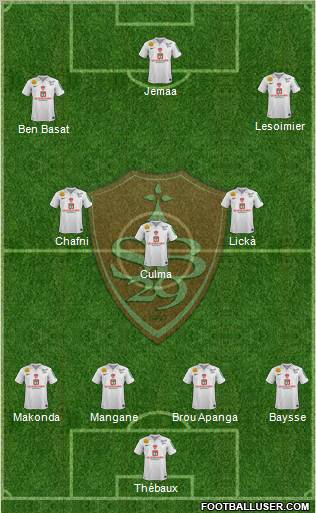 Stade Brestois 29 Formation 2012