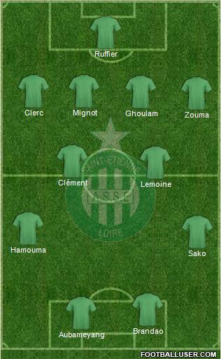 A.S. Saint-Etienne Formation 2012