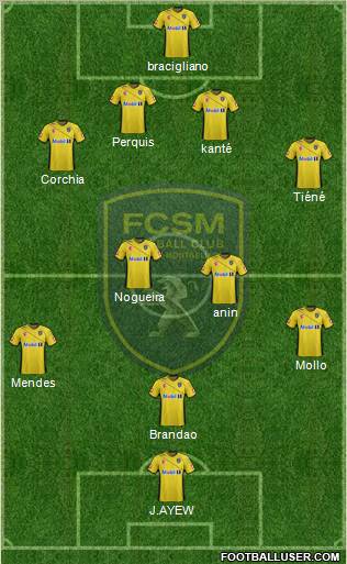 FC Sochaux-Montbéliard Formation 2012