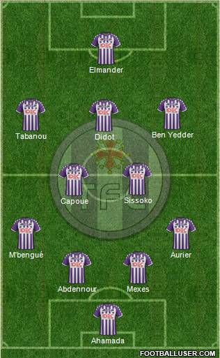 Toulouse Football Club Formation 2012