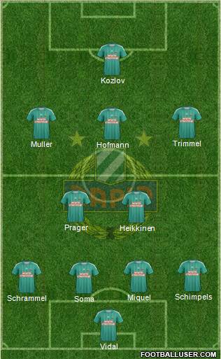 SK Rapid Wien Formation 2012