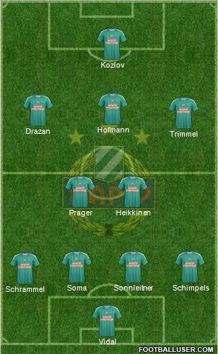 SK Rapid Wien Formation 2012