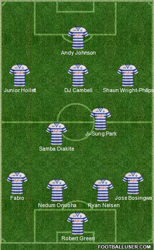 Queens Park Rangers Formation 2012