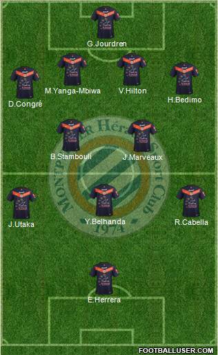 Montpellier Hérault Sport Club Formation 2012