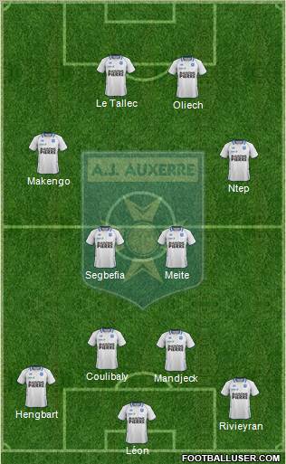 A.J. Auxerre Formation 2012