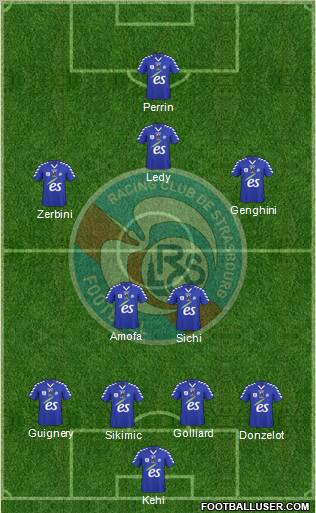 Racing Club de Strasbourg-Football Formation 2012