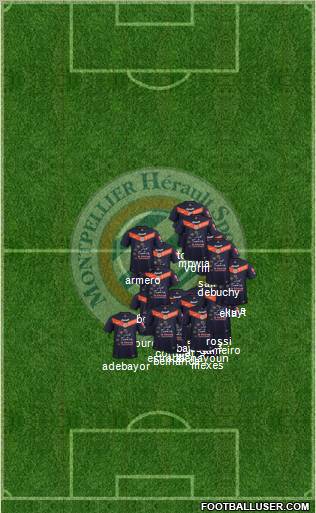 Montpellier Hérault Sport Club Formation 2012