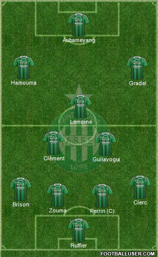 A.S. Saint-Etienne Formation 2012