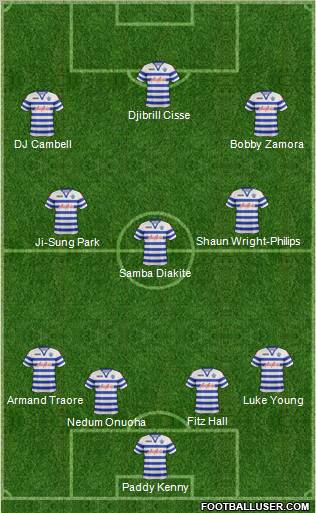 Queens Park Rangers Formation 2012