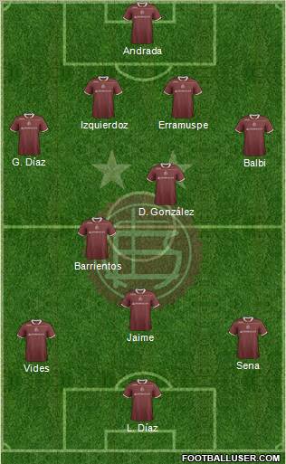 Lanús Formation 2012