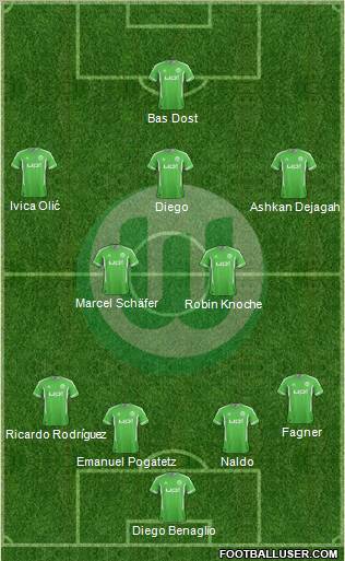 VfL Wolfsburg Formation 2012