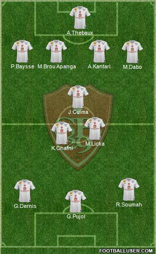 Stade Brestois 29 Formation 2012