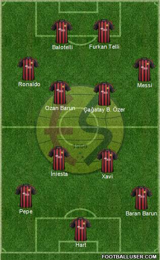 Eskisehirspor Formation 2012