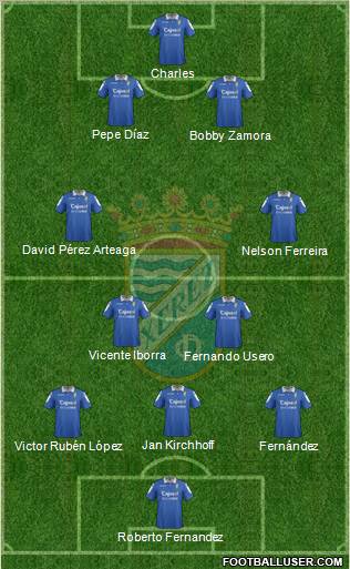 Xerez C.D., S.A.D. Formation 2012