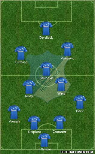 TSG 1899 Hoffenheim Formation 2012