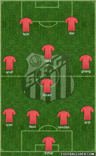 Santos FC (AP) Formation 2012