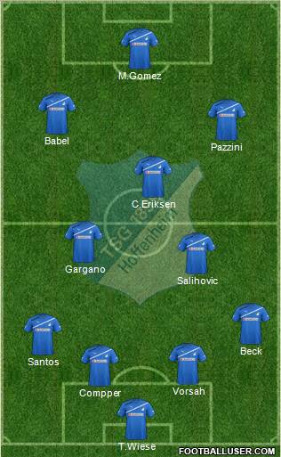 TSG 1899 Hoffenheim Formation 2012