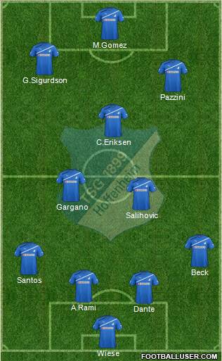 TSG 1899 Hoffenheim Formation 2012