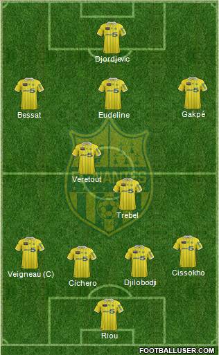 FC Nantes Formation 2012