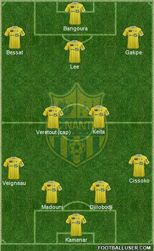 FC Nantes Formation 2012