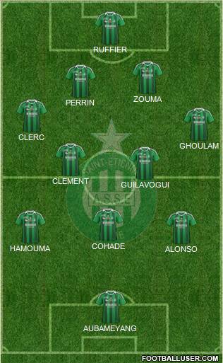 A.S. Saint-Etienne Formation 2012