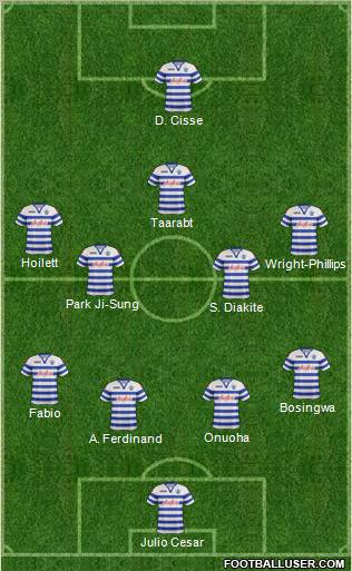 Queens Park Rangers Formation 2012