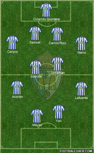 S.D. Ponferradina Formation 2012